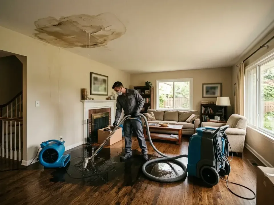 attic-pipe-burst-ceiling-drip-008 — frequently asked questions, Water Damage Restoration & Carpet Care in Allison Park, PA